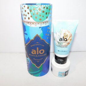 Fruits & Passion ALO Mini Body Duo Ocean Flower Body Cream Show Gel NEW